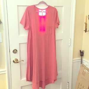 Lularoe large carly salmon